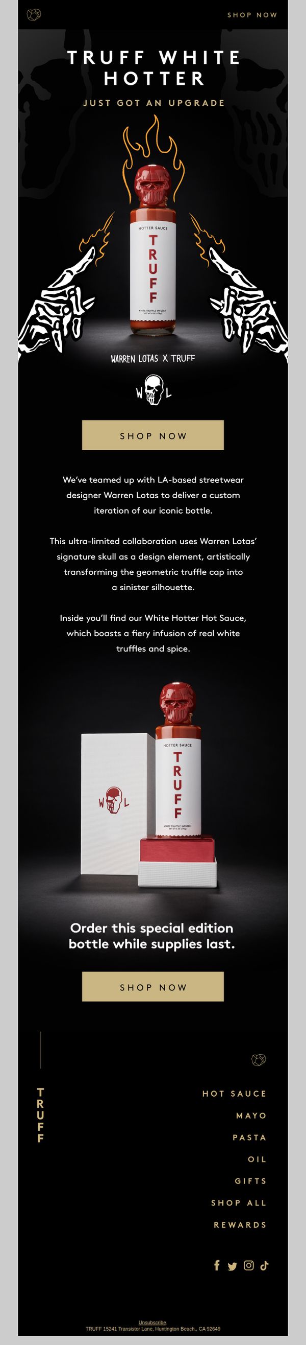 10. Truff: TRUFF x Warren Lotas