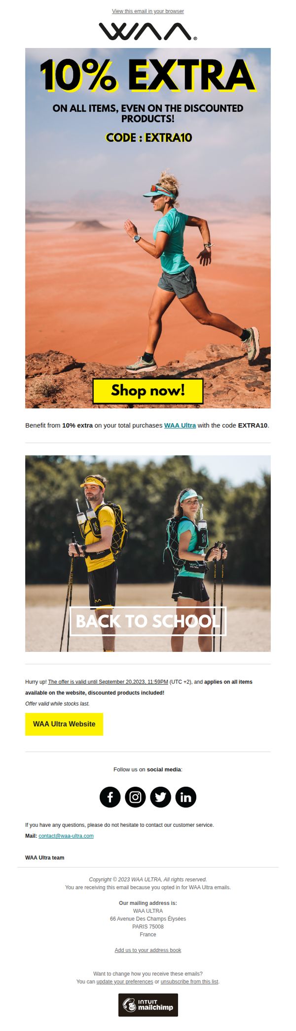 6. 💥 BACK TO SCHOOL: 10% extra 💥
