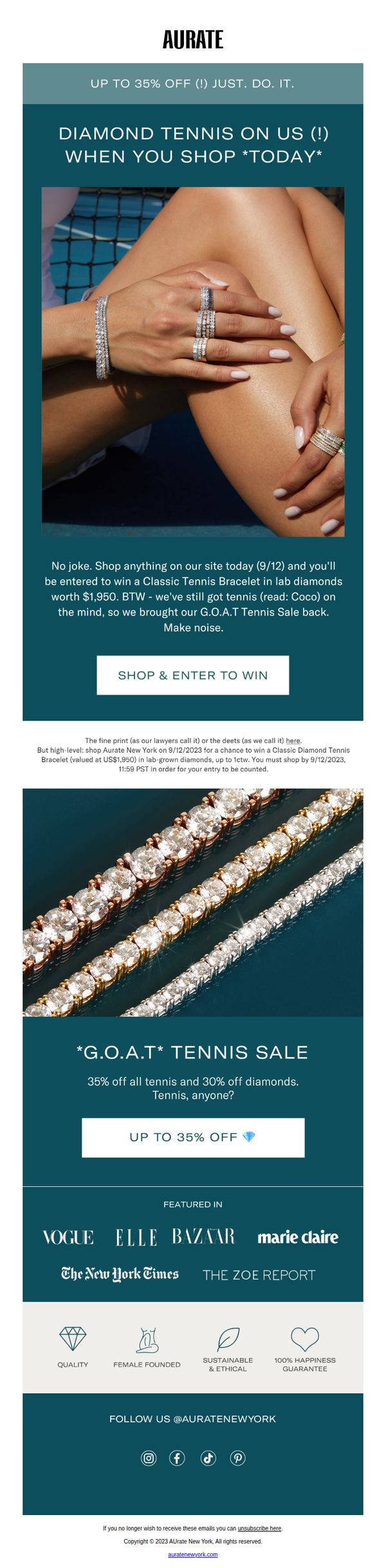 10. SURPRISE: $2K IN DIAMONDS