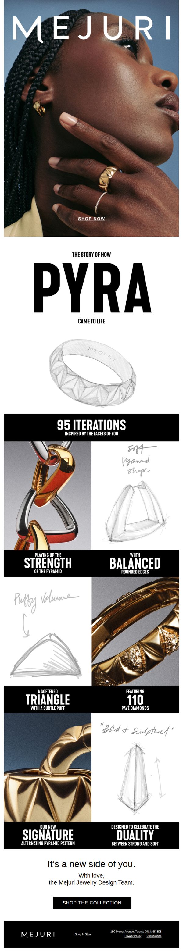 9. Striking strength & softness