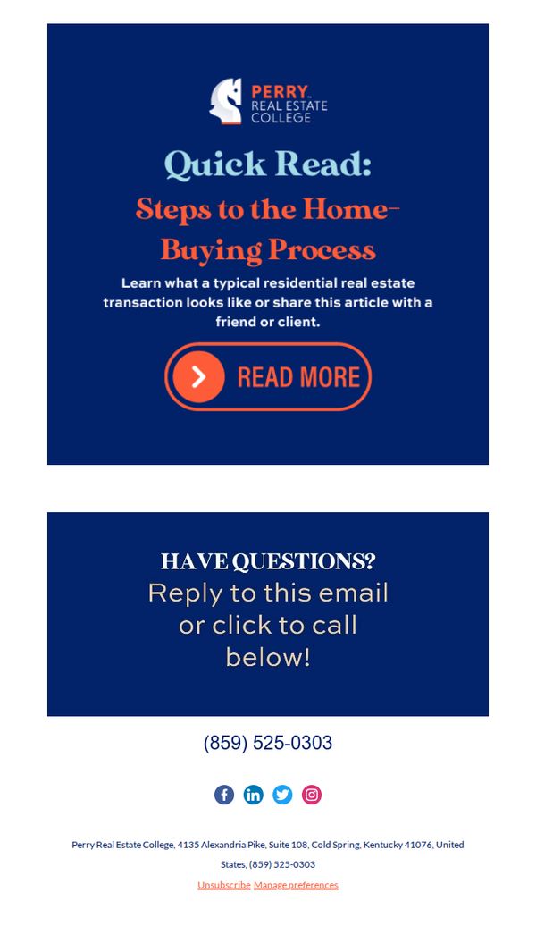 7. Quick Read: Steps to the Home-Buying Process Process 