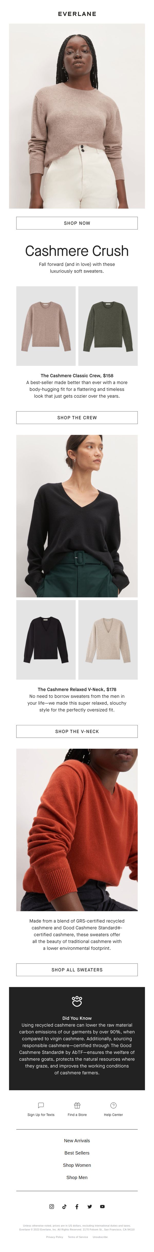 6. The Cashmere Customers Can't Get Enough