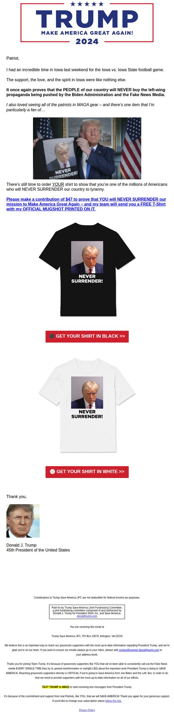 Donald J. Trump
