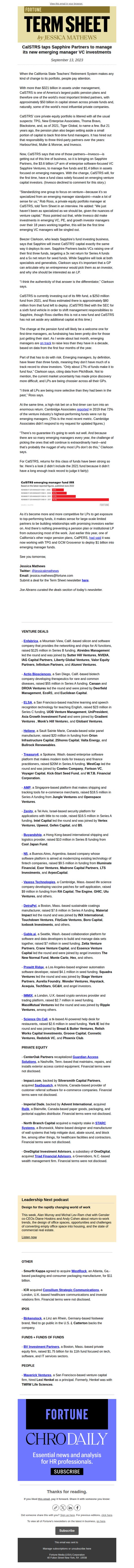 9. CalSTRS doubles down on emerging VCs