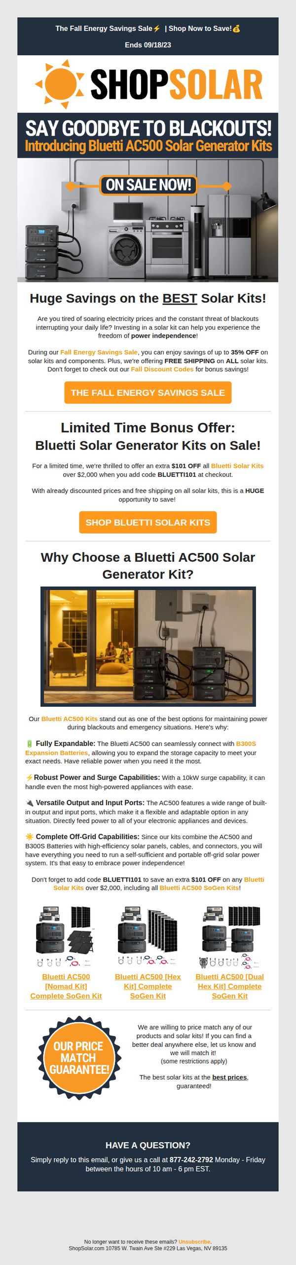 Shop Solar Kits