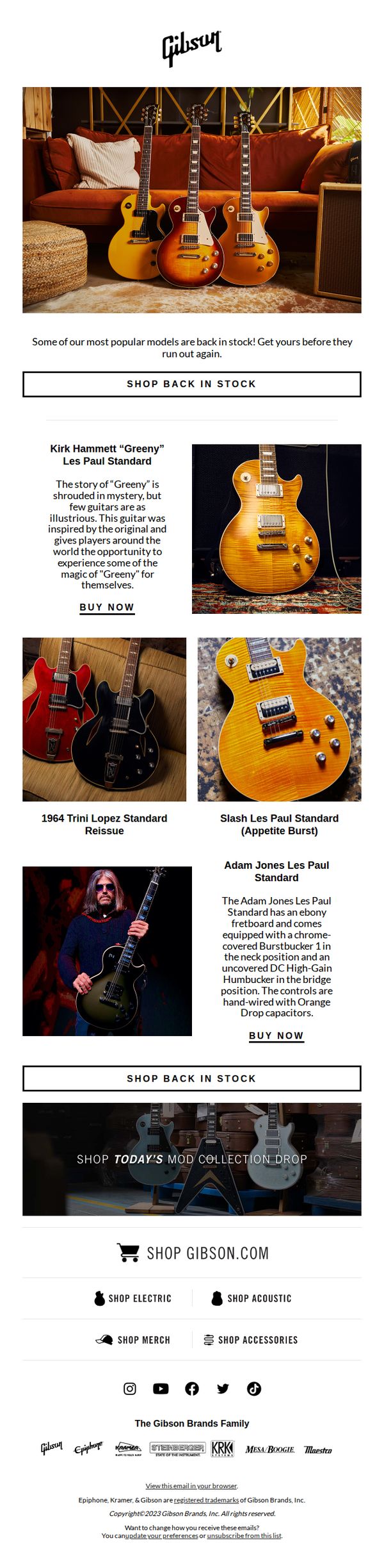 9. Back in Stock, Ready to Rock