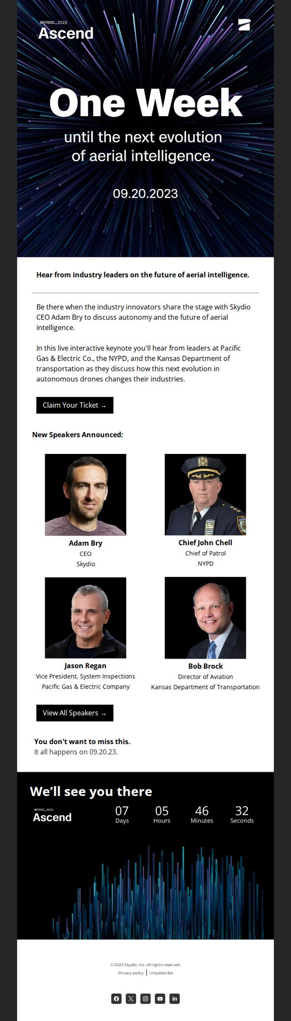 7. Skydio: Your 🎟️ to the drone event of 2023