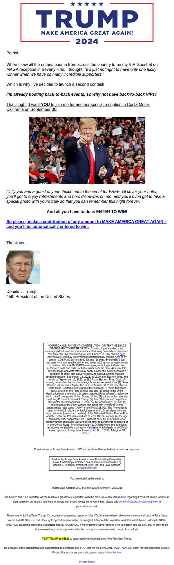 Donald J. Trump