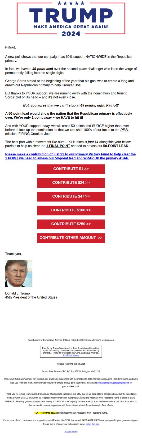 Donald J. Trump