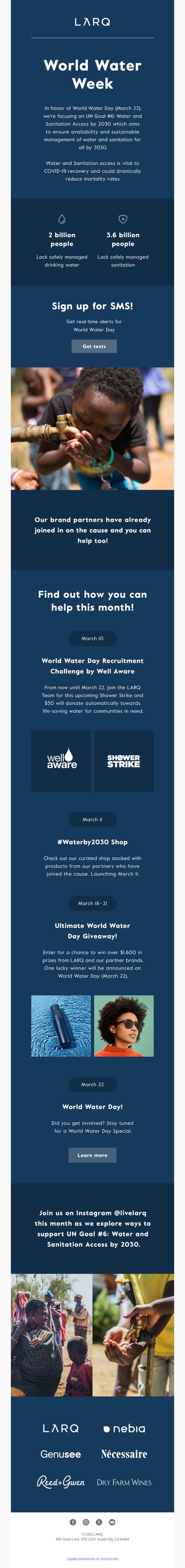 8. Water on the brain: UN Goal #6