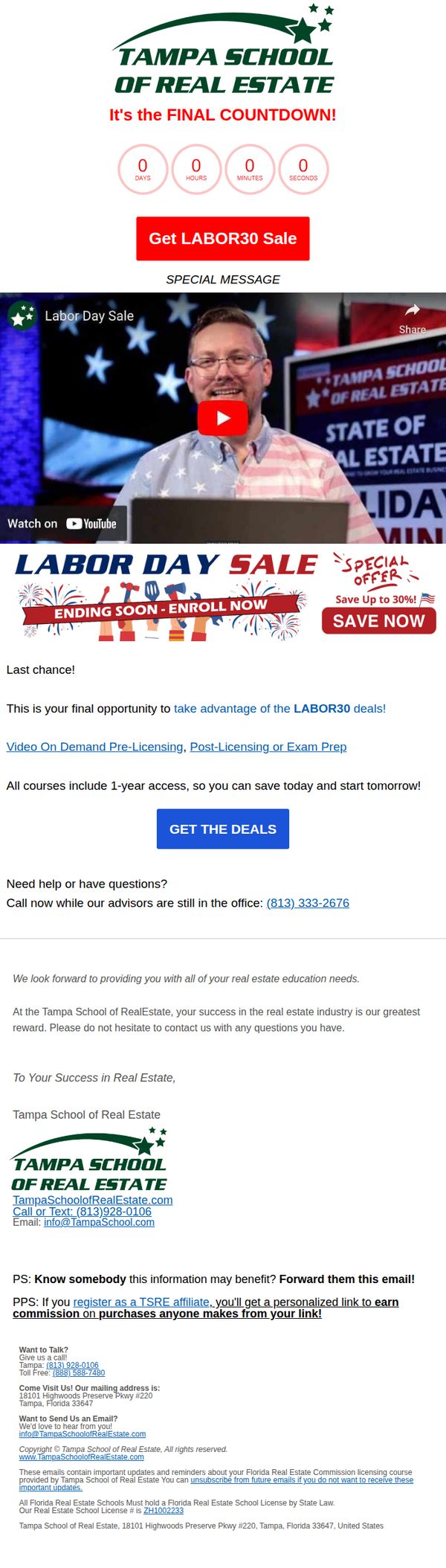 Tampa School of Real Estate