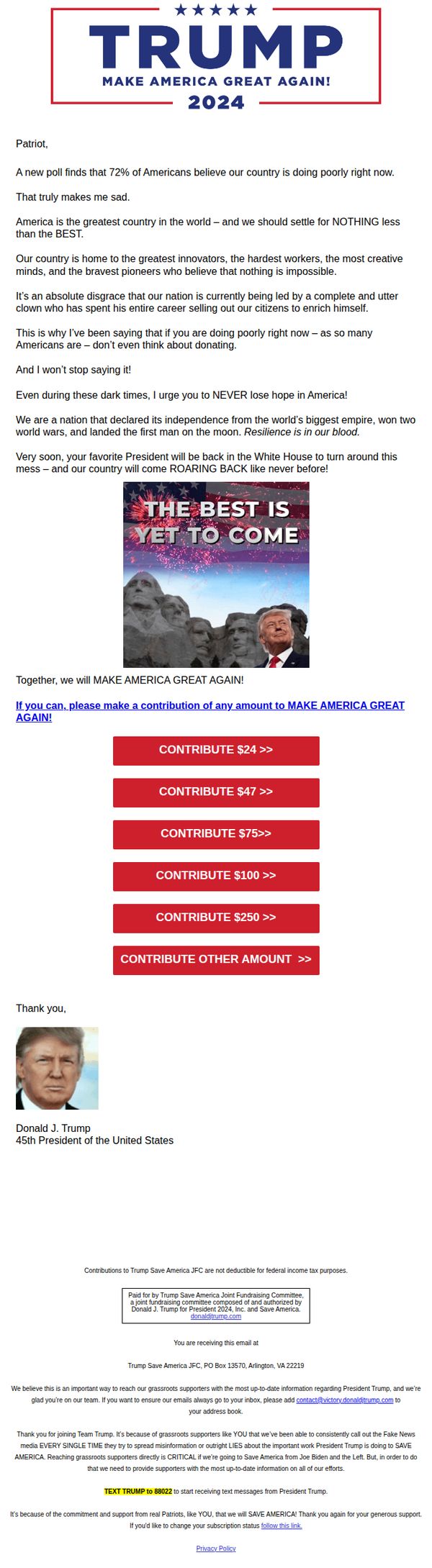 Donald J. Trump
