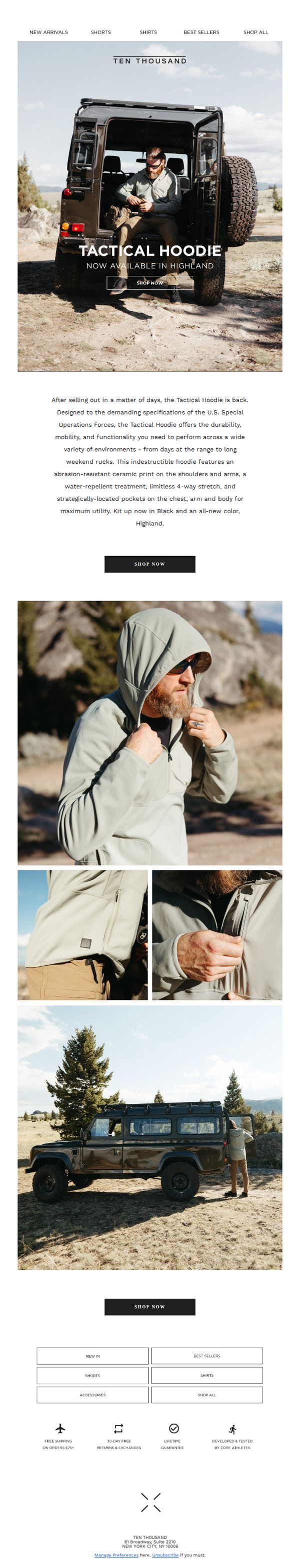 10. Ten Thousand: The Tactical Hoodie In Highland