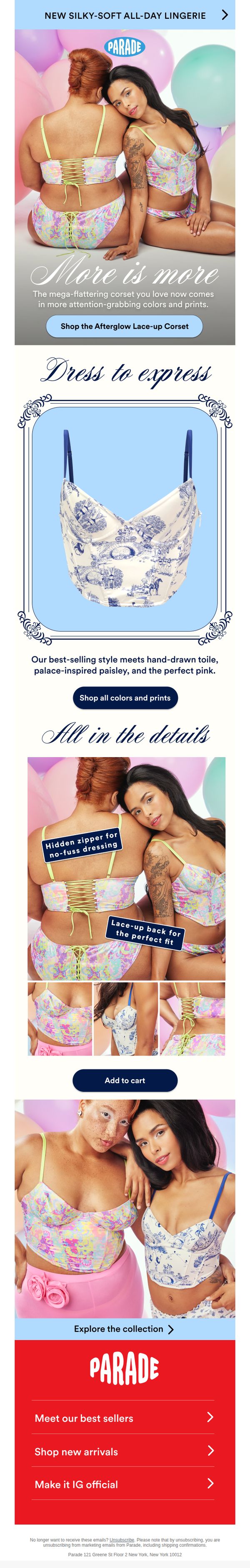9. Parade: The corset you need in every color