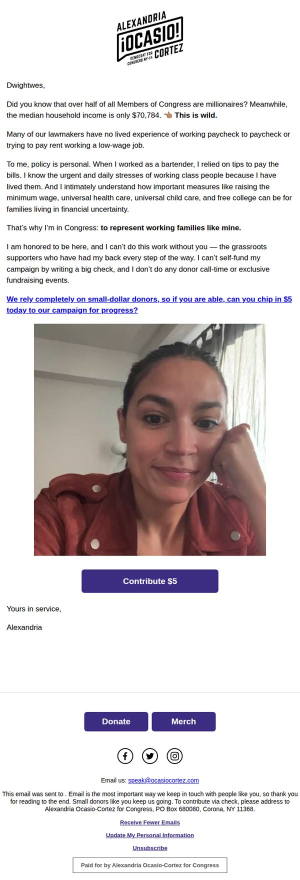 10. To me, policy is personal.
