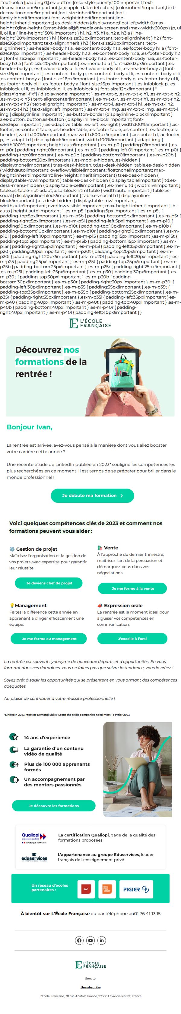 Ecole française