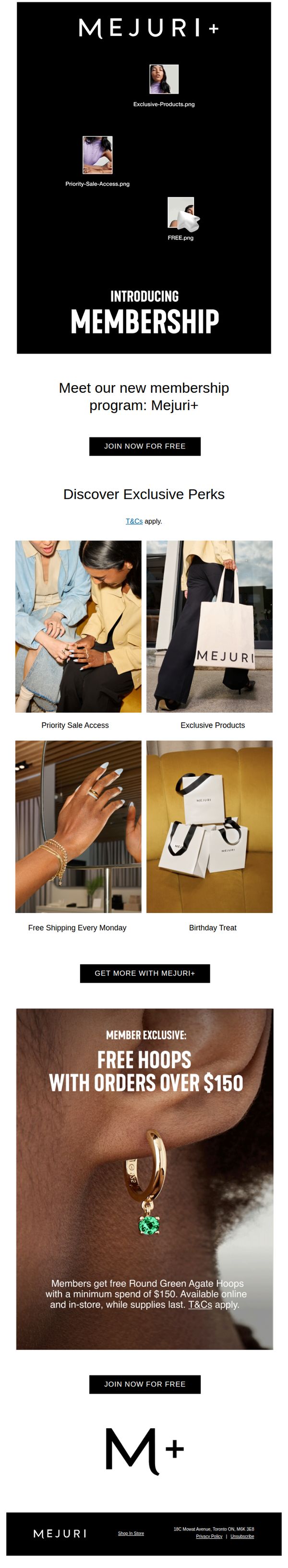 8. Mejuri: Let’s make things exclusive