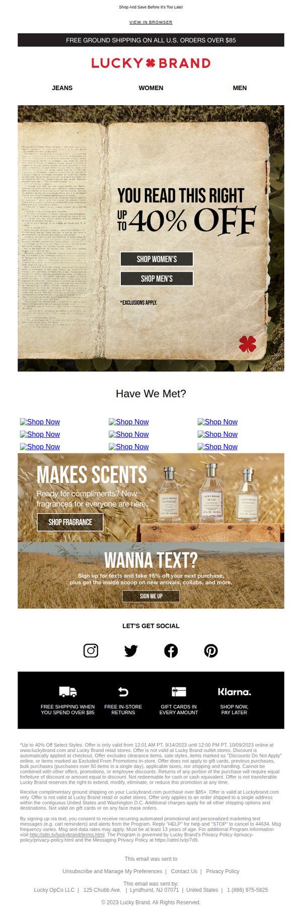 Lucky Brand