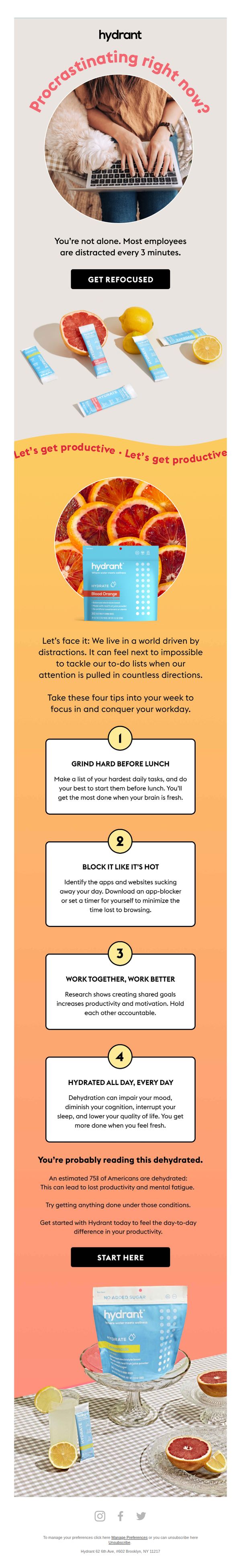 6. Distractions are EVERYWHERE