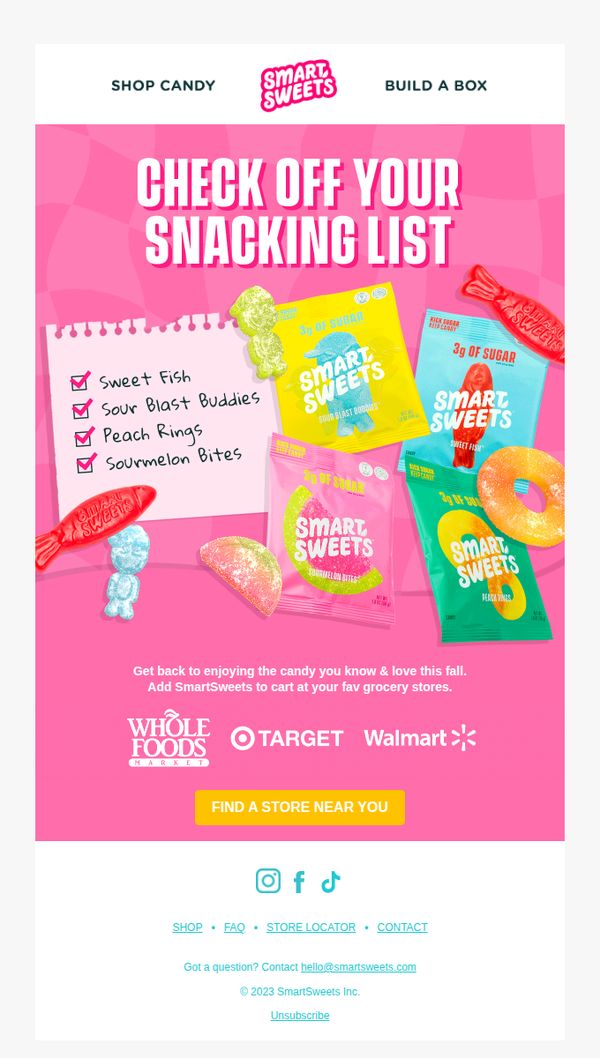9. Smart Sweets: Make a trip to the candy aisle 🤤