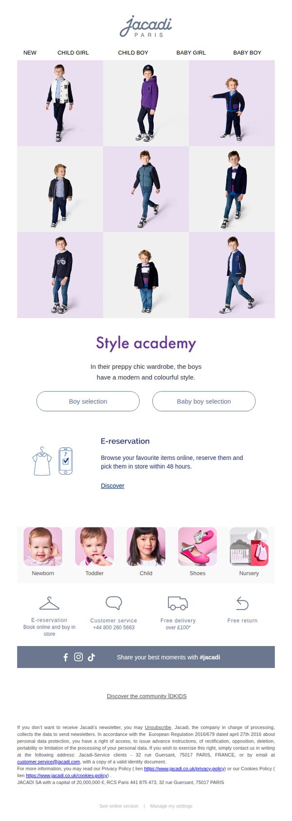 9. Jacadi: A preppy chic Back to school with Jacadi 📚