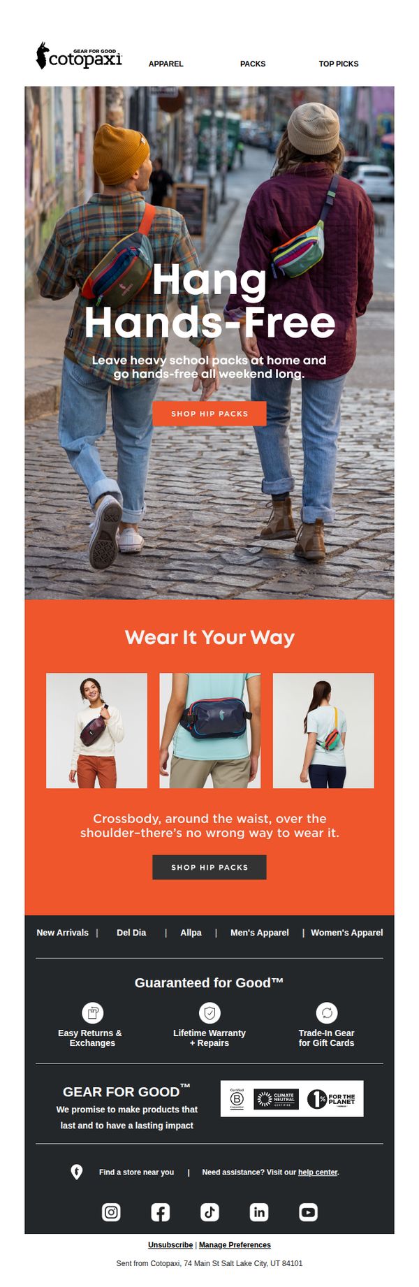 7. Can’t Miss These Hip Packs 👀