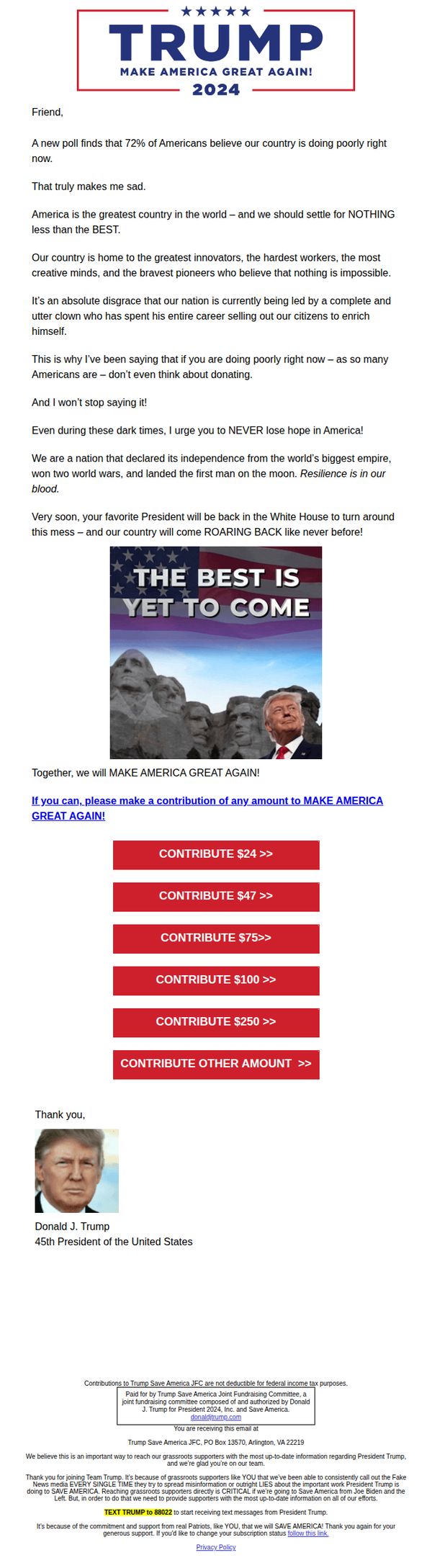 Donald J. Trump