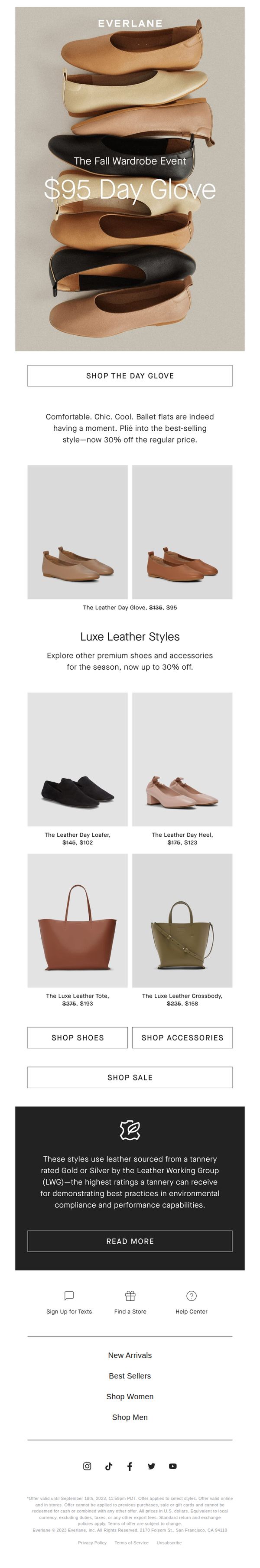 7. For A Limited Time Only: $95 Day Glove