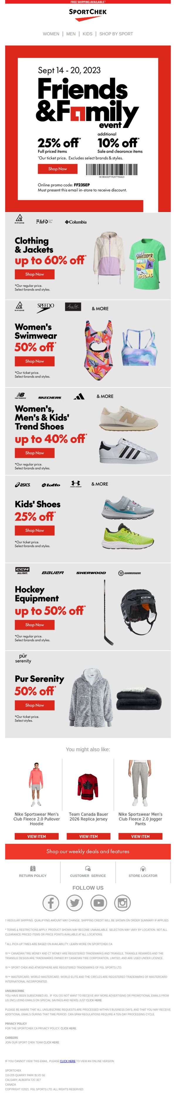 Sport Chek