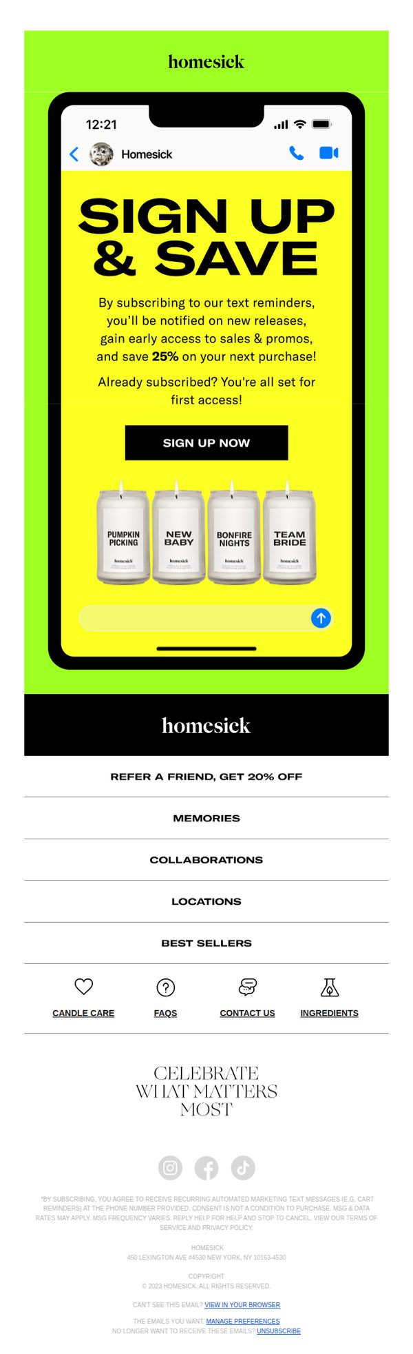 9. Homesick: Want the VIP treatment?
