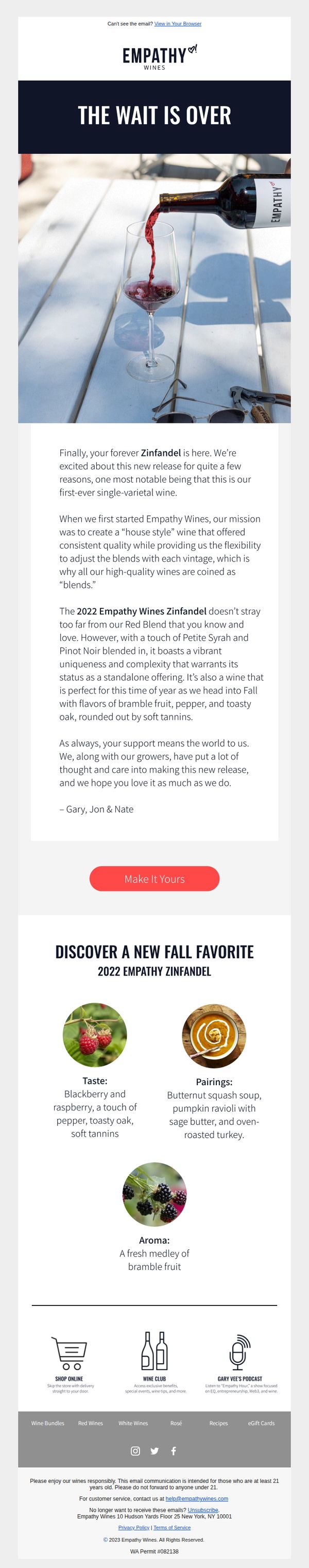 Empathy wines
