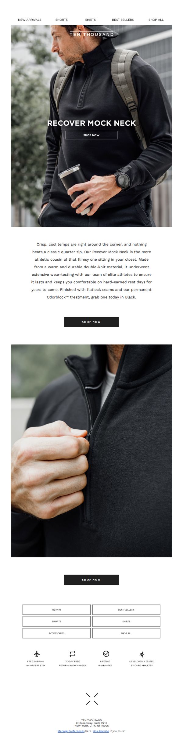 9. Gear Spotlight: Recover Mock Neck