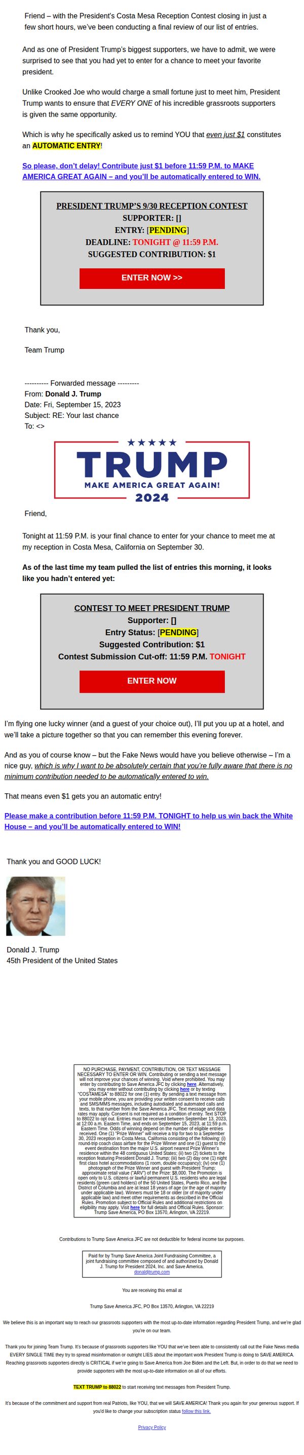 Donald J. Trump