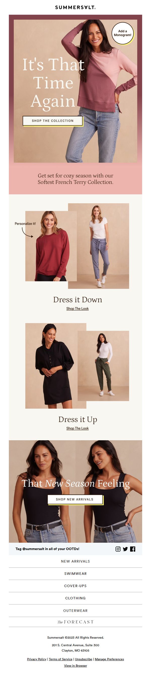 8. Summersalt: Trending: Soft & Cozy Styles ☁️