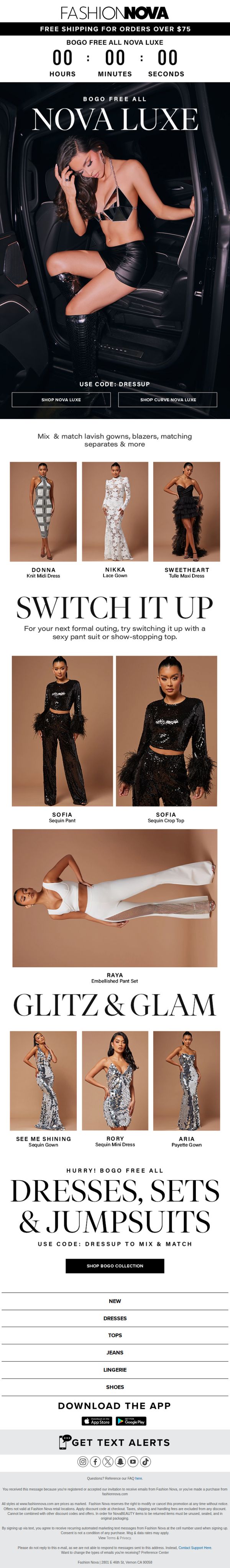 6. Look LUXE At Ur Next Event💎
