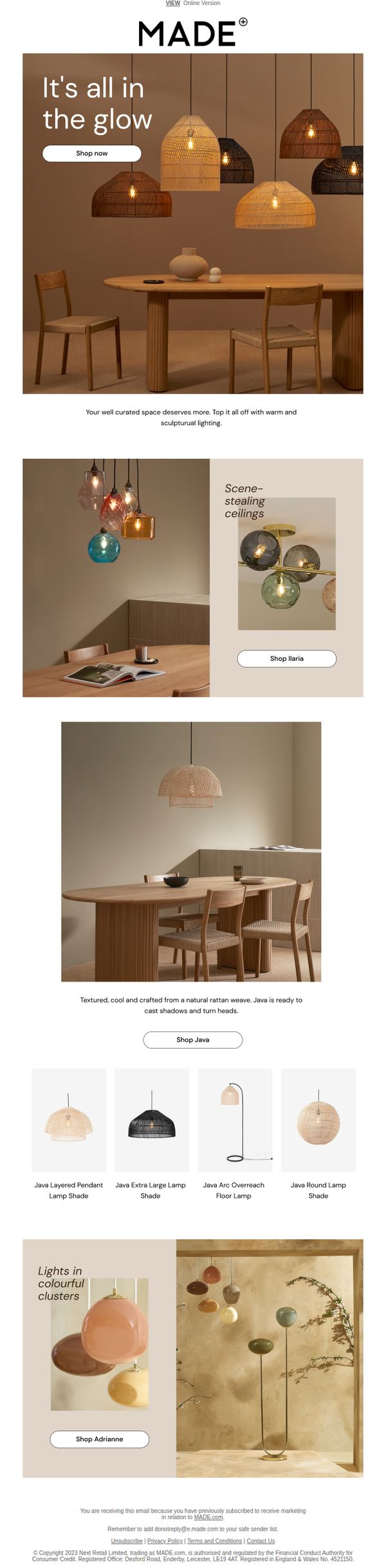 10. Lights we love; on and off