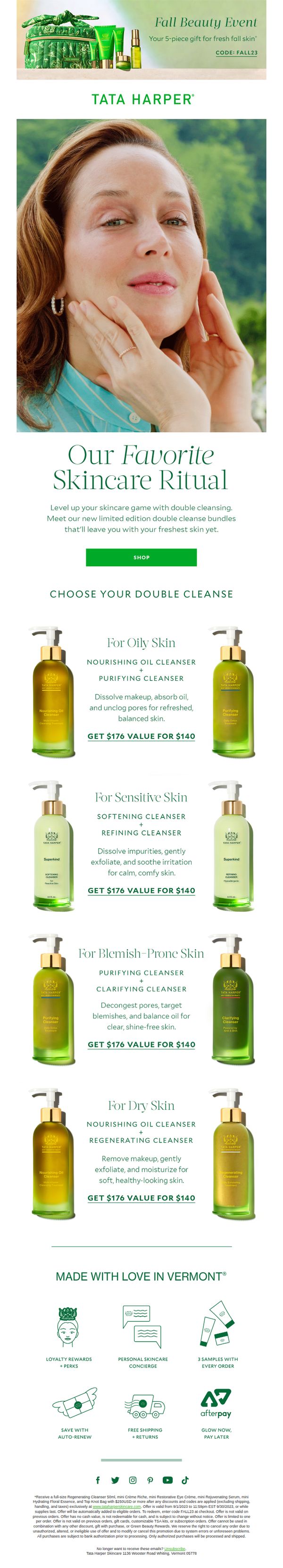 6. Tata Harper: Our Favorite Skincare Ritual
