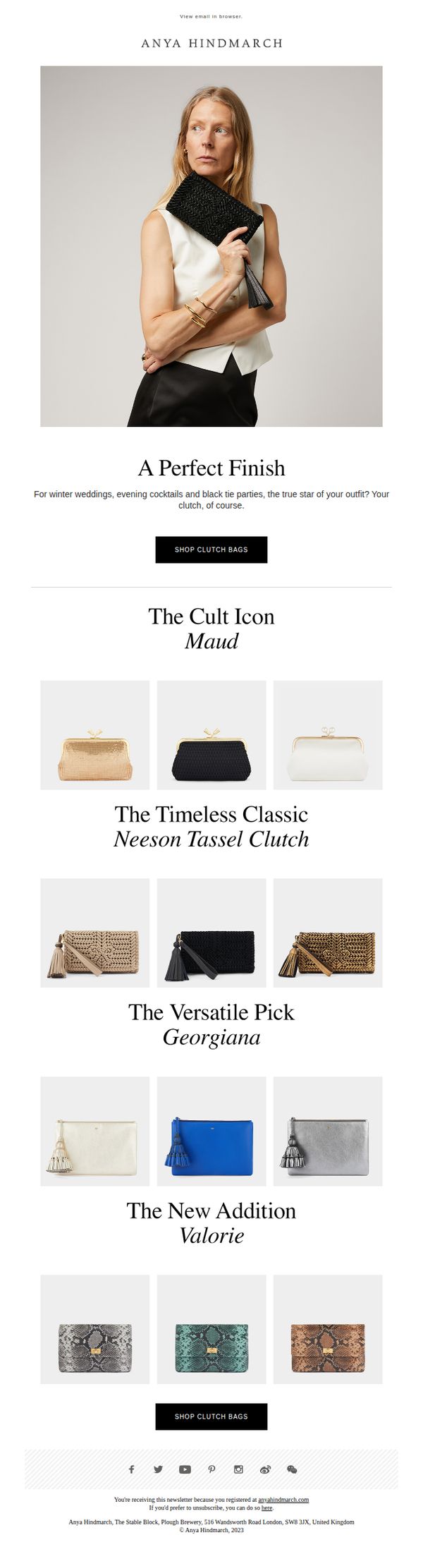 7. Anya Hindmarch: A clutch for every event