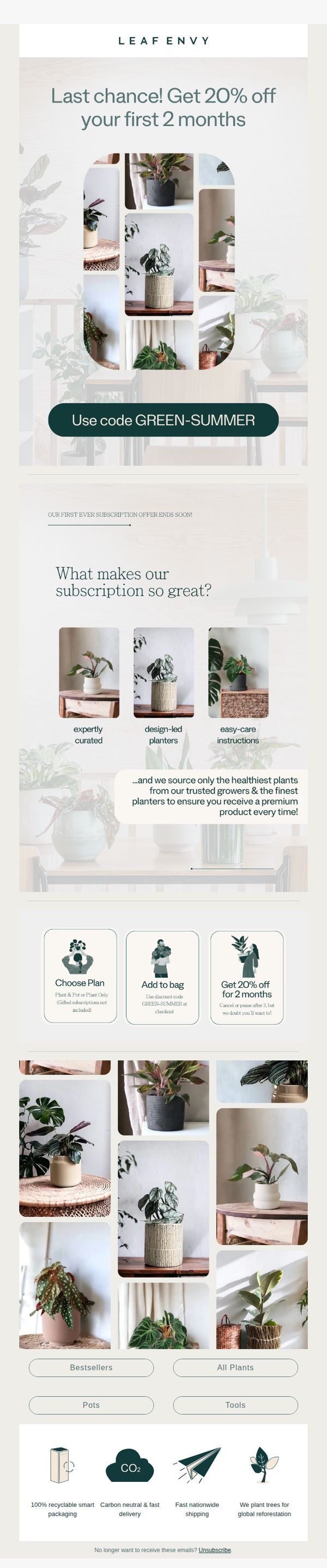 9. Last Chance! 20% off your first 2 months