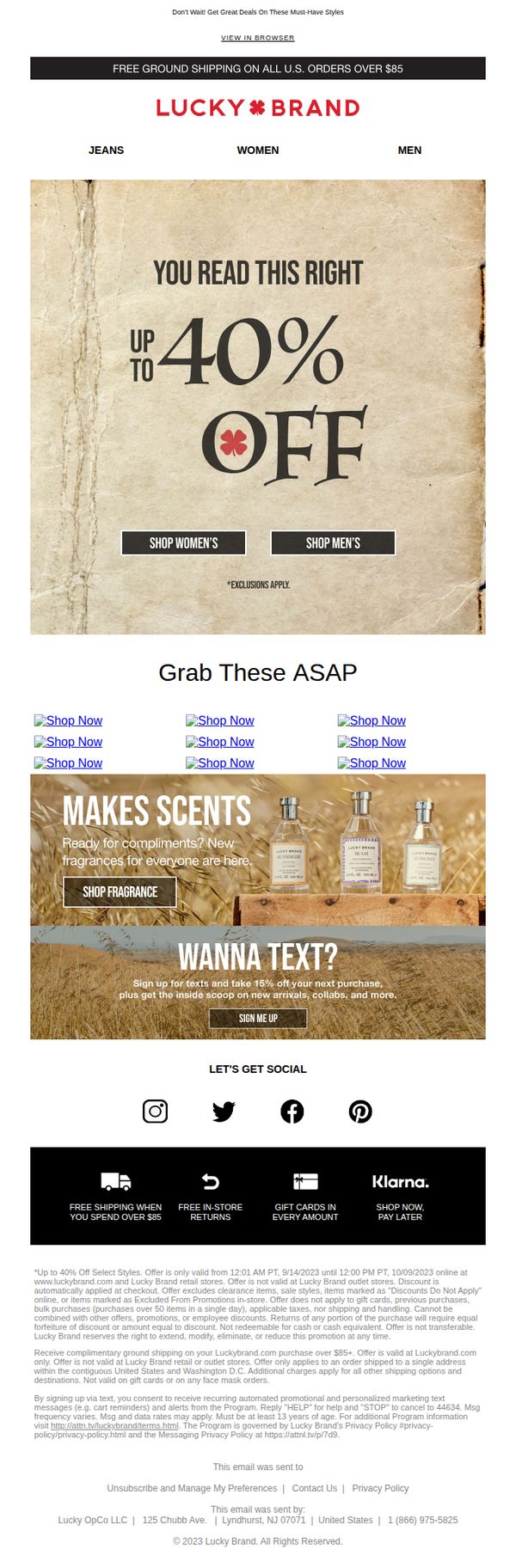 Lucky Brand