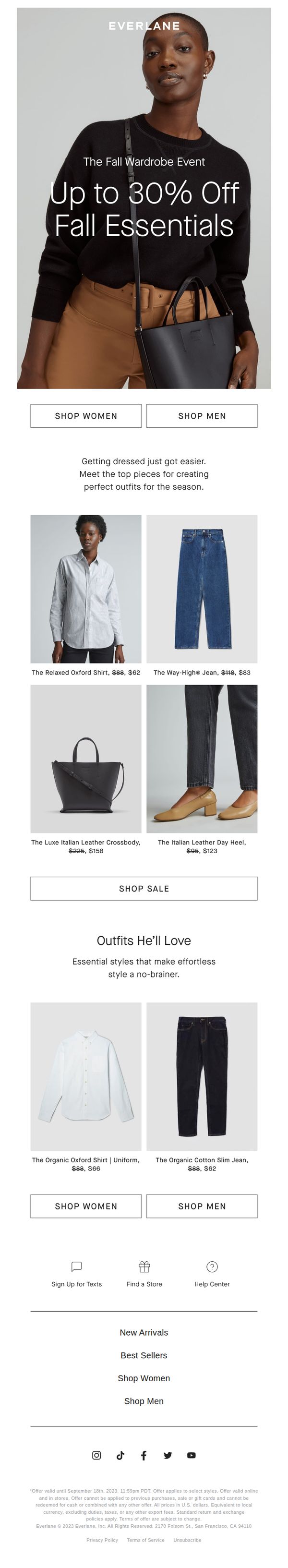 10. Outfits To Love, Up to 30% Off