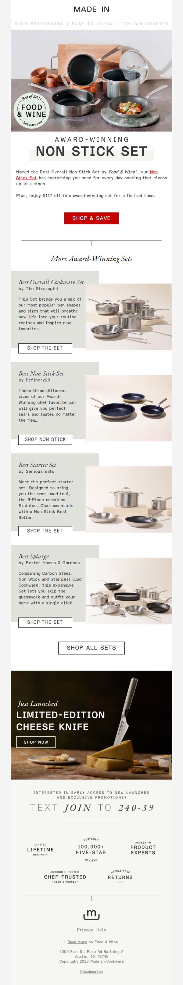 7. Food & Wine's Top Pick: Our Non Stick Set