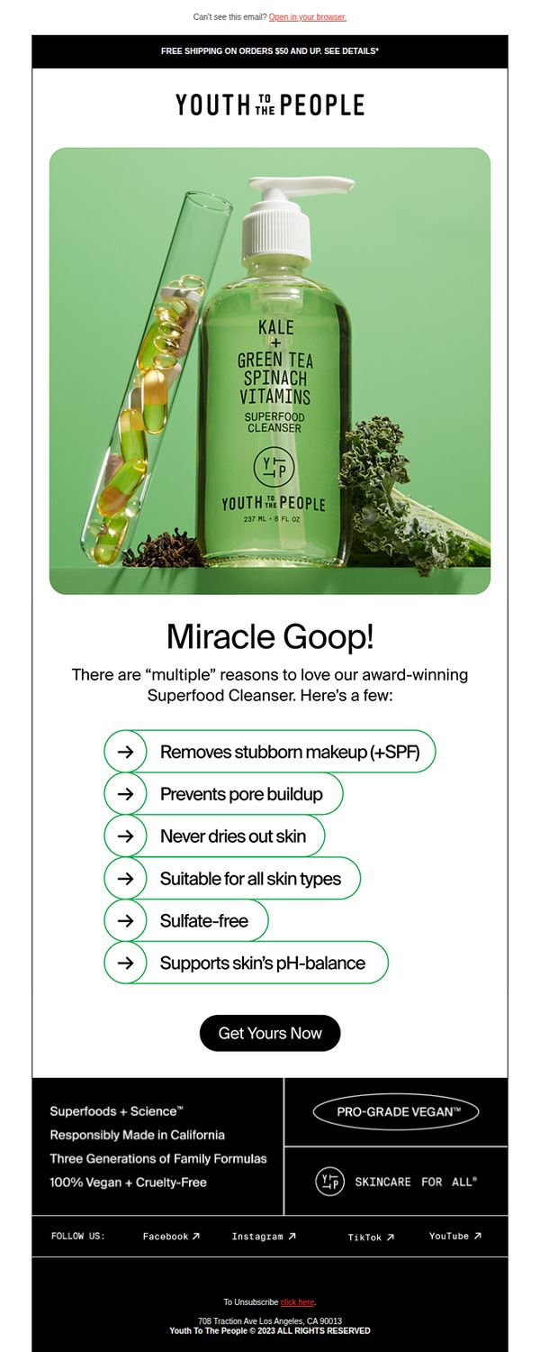 7. One Cleanser to Rule Them All