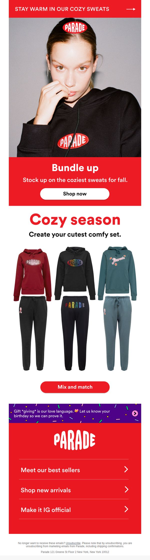 7. Sweats you can't live without