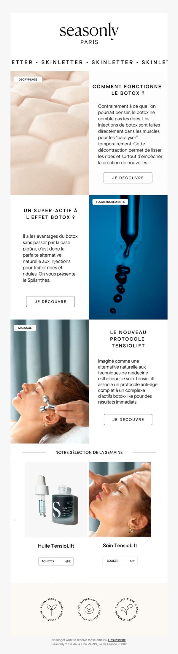8. Savez-vous comment fonctionne le botox ?