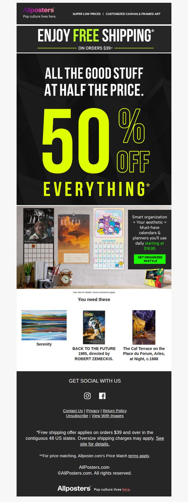9. AllPosters: 🔥 Hot damn!