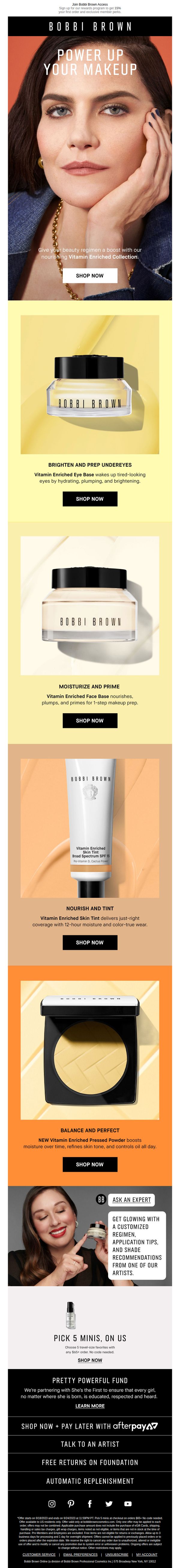 8. Skincare at every step