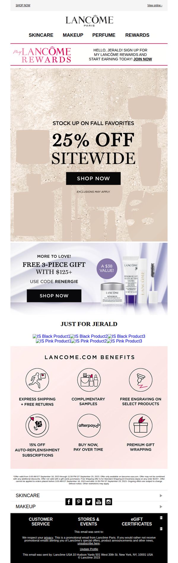 7. 25% Off Sitewide Starts Today!