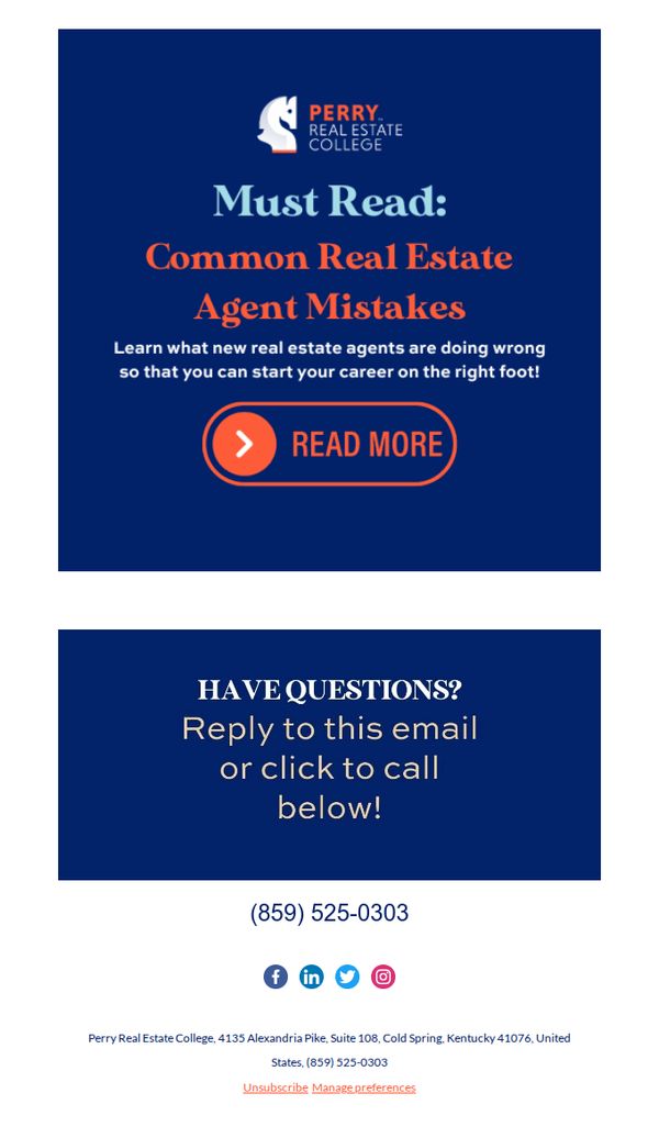 Perry Real Estate College