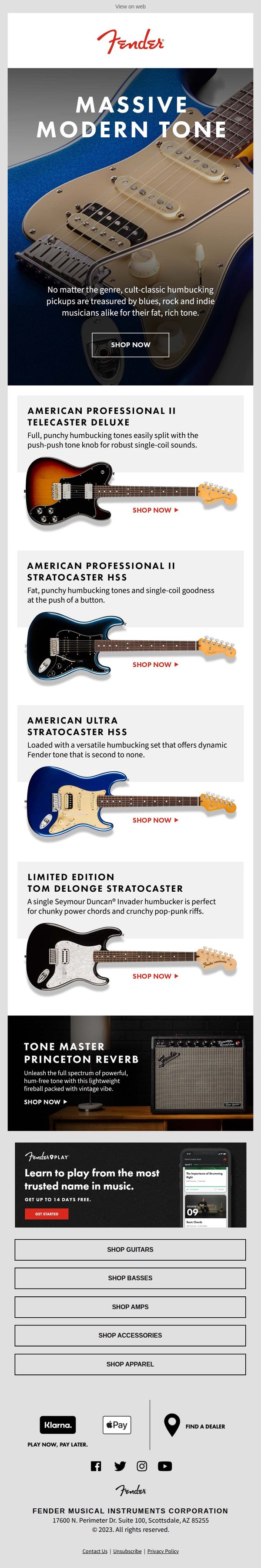 8. Blast Off with Humbucking Guitars